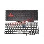 Клавиатура RUS для HP OMEN 15-CE с красной подсветкой
