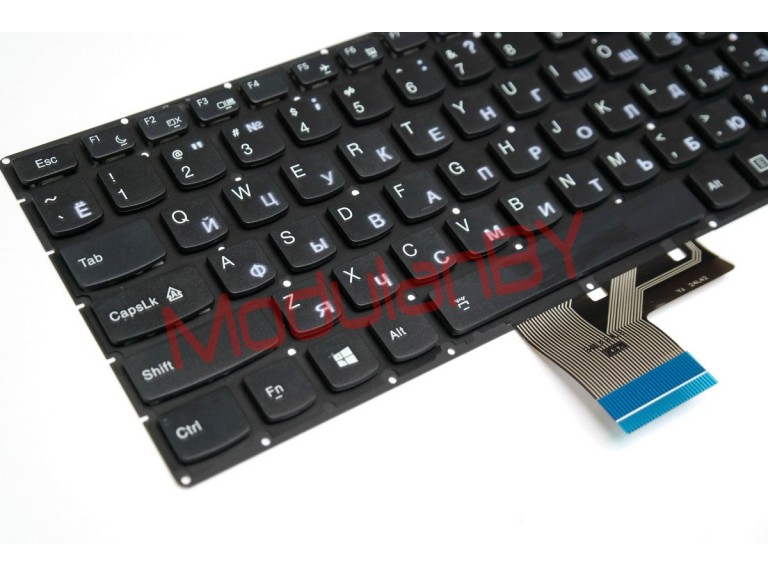Клавиатура RUS для LENOVO Y50-70 Черная