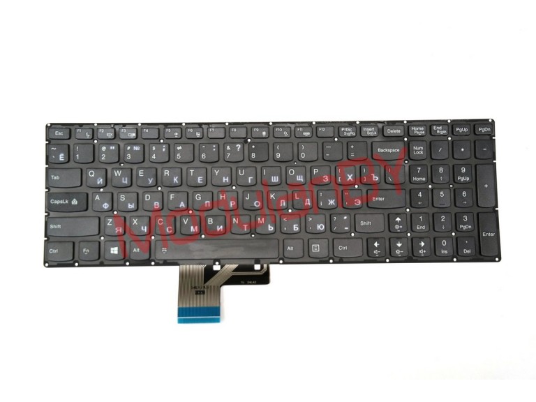 Клавиатура RUS для LENOVO Y50-70 Черная
