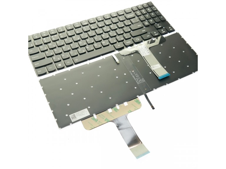 Клавиатура RUS для Lenovo Legion Y530 Y530-15ICH Y540 Y540-15ICH с подсветкой белой