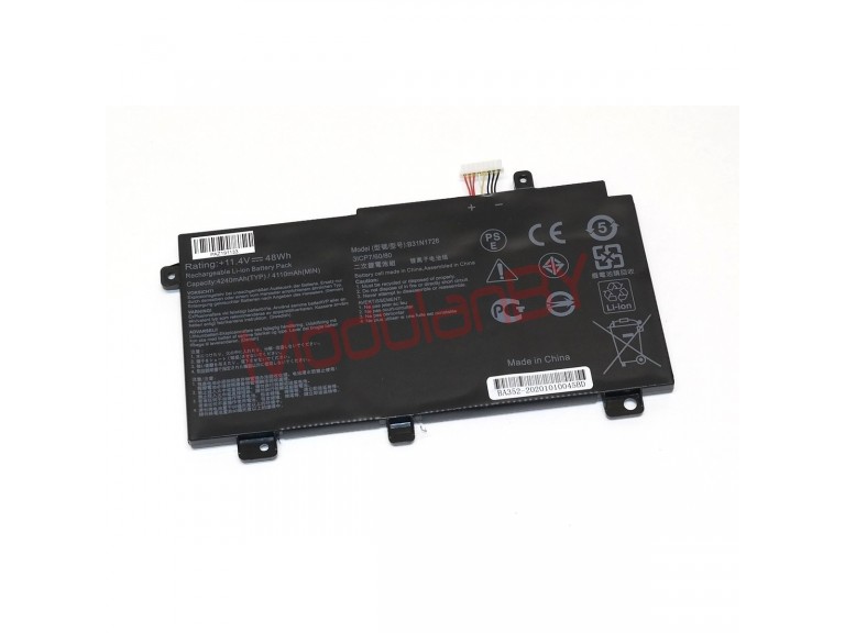 АКБ B31N1726 для ноутбука Asus FX504 , FX505 , FX80 11,4V 4200mAh оригинал