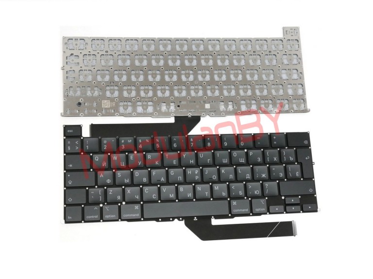 Клавиатура RUS для Apple MacBook Pro 16 2019 MVVJ2 A2141 малая клавиша ввода