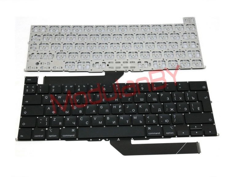 Клавиатура RUS для Apple MacBook Pro 16 2019 MVVJ2 A2141 малая клавиша ввода