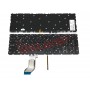 Клавиатура RUS для Lenovo IdeaPad Y700-15ISK черная с подсветкой