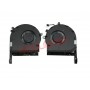 Asus FX504 вентилятор (комплект) для ноутбука для процессора и графики