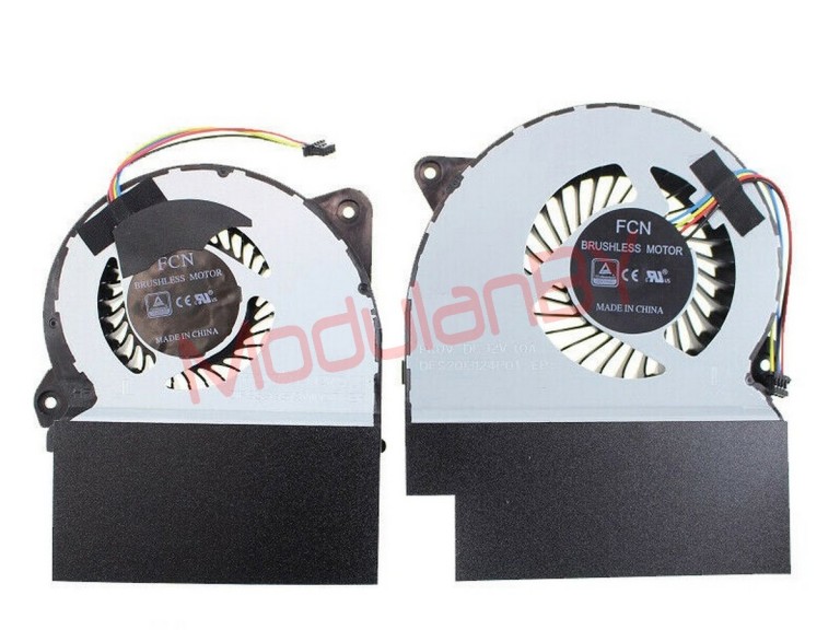 Asus ROG Strix S7ZC GL702ZC L+R ORG комплект вентиляторов для ноутбука