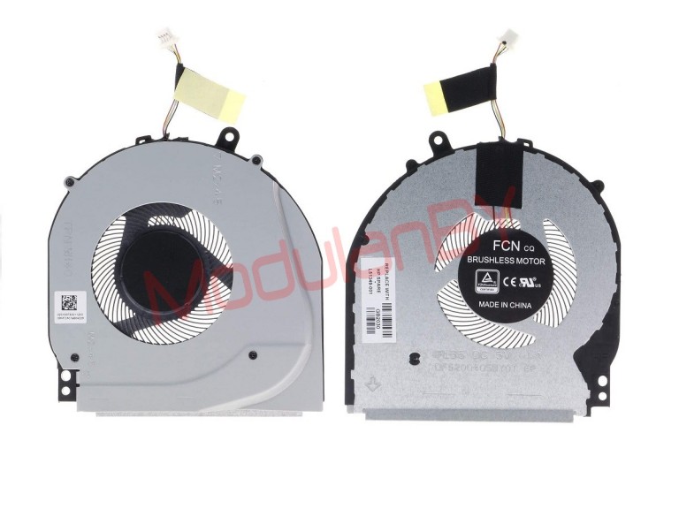 HP 15-DQ ORG вентилятор для ноутбука