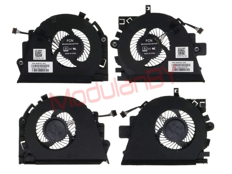 HP 15-G3 15.6 L+R ORG комплект вентиляторов для ноутбука