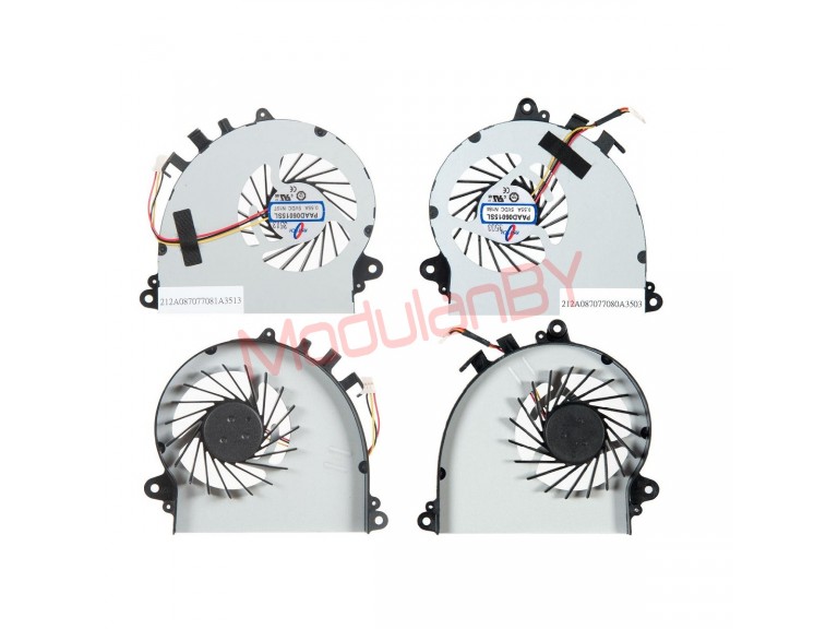 MSI gs70 GS72 MECHREVO UX7 ZOL 7G-700 L+R ORG комплект вентиляторов для ноутбука