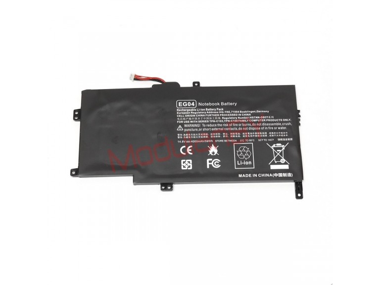 АКБ EG04 EG04XL для HP ENVY 6-1000 14,8V 3900mAh и других моделей ноутбуков