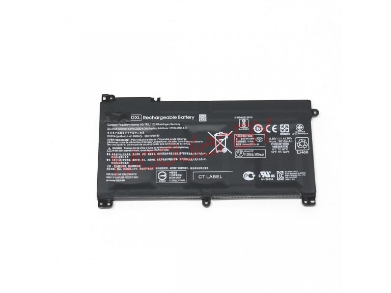 АКБ ON03XL для HP HP Pavilion X360 13-U , HP Stream 14-AX 11.55V 41.5Wh и других моделей ноутбуков