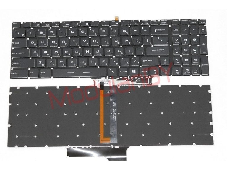 Клавиатура RU для MSI GL65 GP75 подсветка