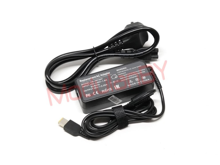 Блок питания Lenovo 20V 2.25A 45W 3PIN USB-type + AC Cable
