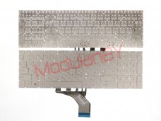 Клавиатура RU для HP 15-DA 15-dw 250 G7 Pavilion Gaming 15-ec белая