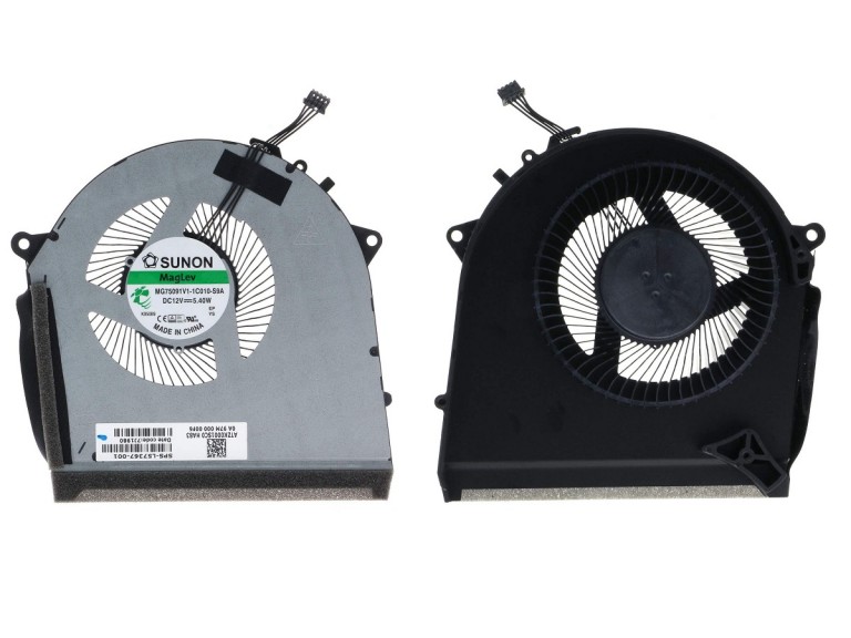 HP OMEN 17-CB TPN-C144 GPU Вентилятор для ноутбука