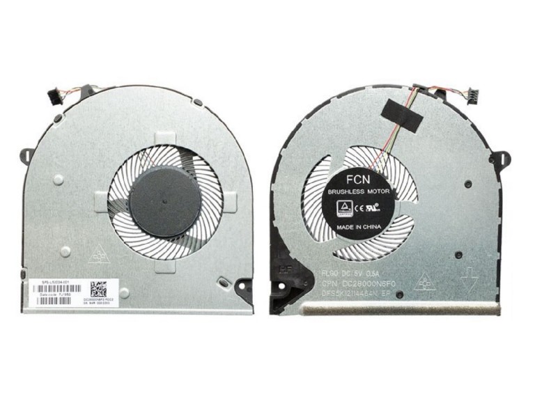 HP 15-DW 15-DY 15-DU 250 G8 250 G9 Вентилятор для ноутбука