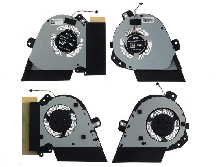 ASUS ROG GA502DU GX505 CPU+GPU 5V Комплект вентиляторов для ноутбука