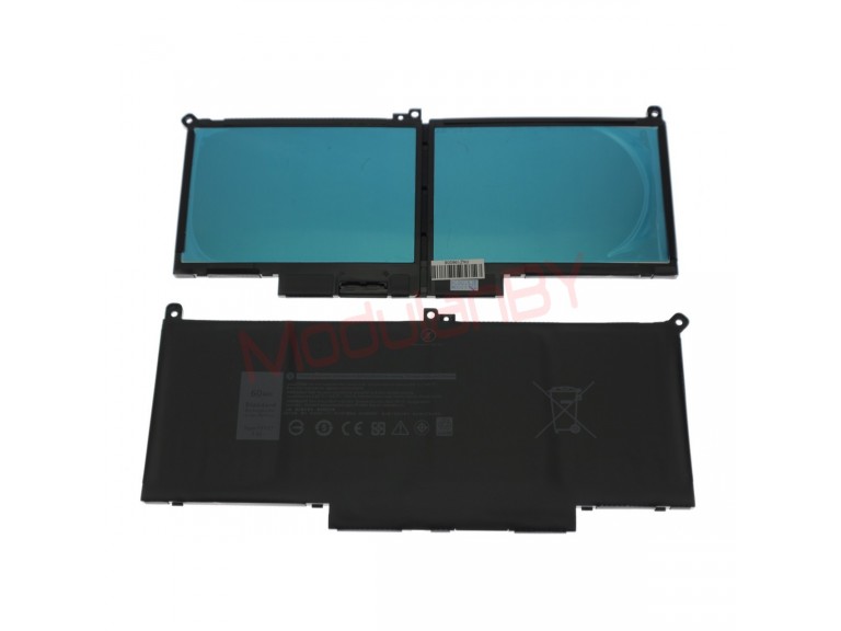 АКБ F3YGT 7,6V 60Wh для ноутбука Dell
