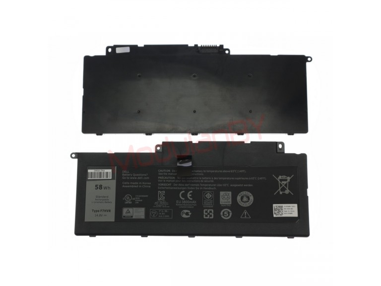 АКБ F7HVR 14,8V 58Wh для ноутбука Dell