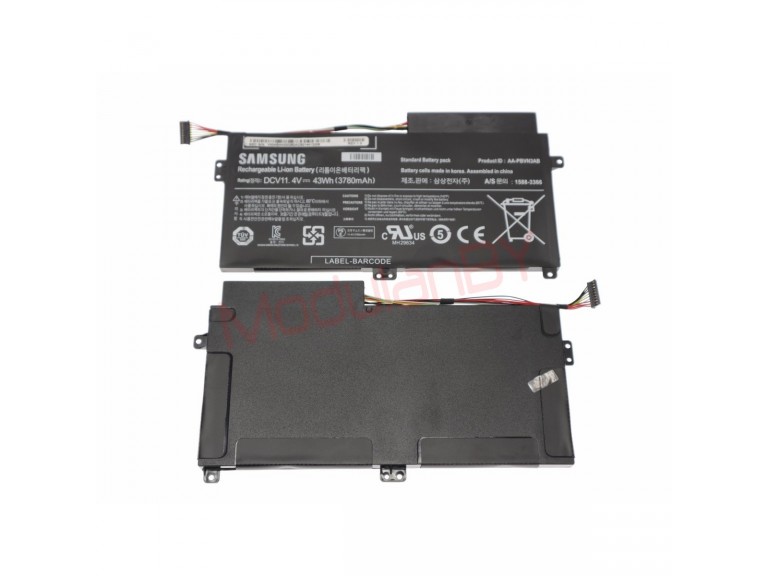 АКБ AA-PBVN3AB 11,4V 43Wh для ноутбука Samsung