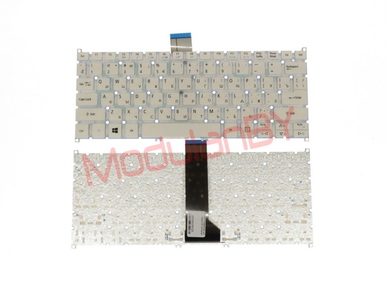 Клавиатура для Acer Aspire V5-122 белая