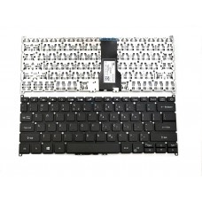 Клавиатура US для Acer Swift 3 SF314-54 черная под подсветку с кнопкой включения