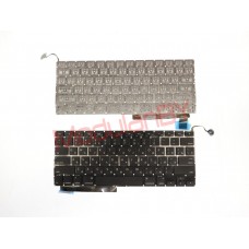 Клавиатура для Apple MacBook Pro 15 A1286 черная Малая клавиша ввод