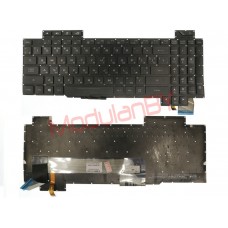 Клавиатура для Asus ROG Srtix GL703GM GL503VD черная с RGB подсветкой