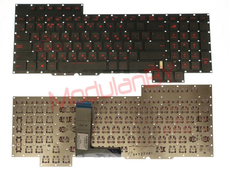 Клавиатура для Asus ROG G701 GX700 черная