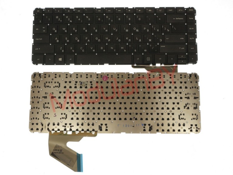 Клавиатура для HP Pavilion Sleekbook 14-B черная