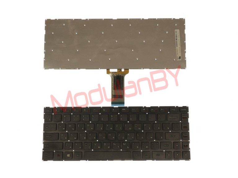 Клавиатура для Lenovo IdeaPad S41-70 YOGA 500-14 черная