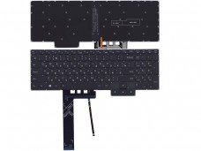 Клавиатура для Lenovo IdeaPad Gaming 3 15ARH05 черная с подсветкой