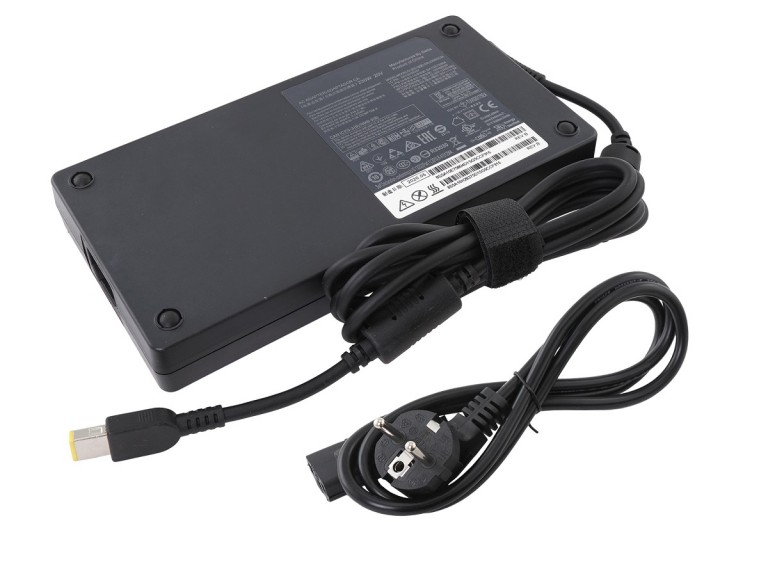 Блок питания для ноутбука Lenovo 20V 11.5A 230W прямоугольный штекер под оригинал с кабелем