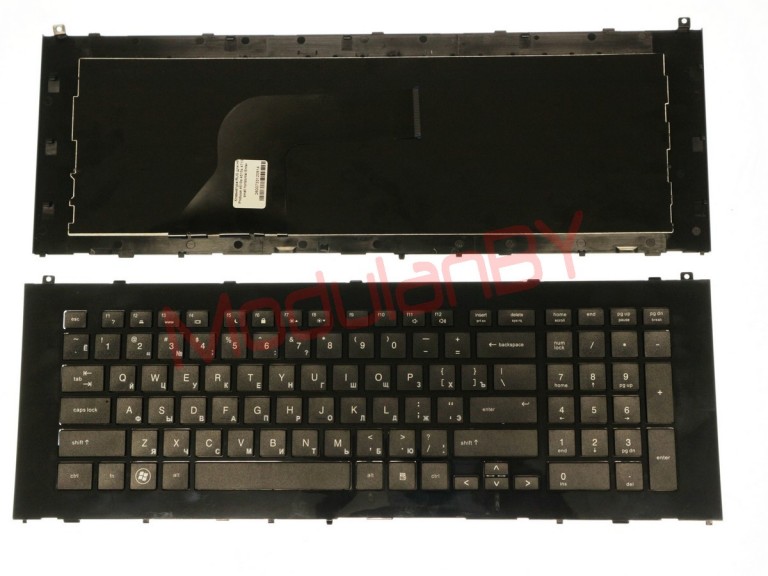 Клавиатура RUS для HP Probook 4710s в рамке