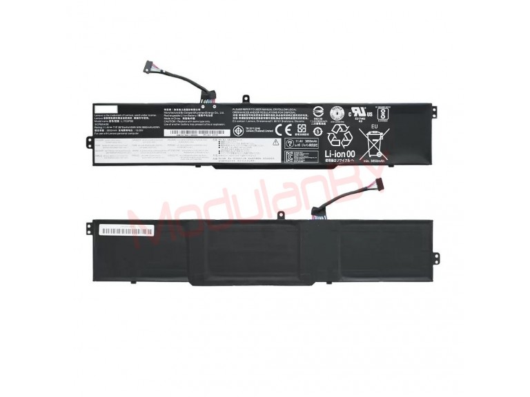 АКБ L17C3PB0 11,4V 45Wh для ноутбука Lenovo