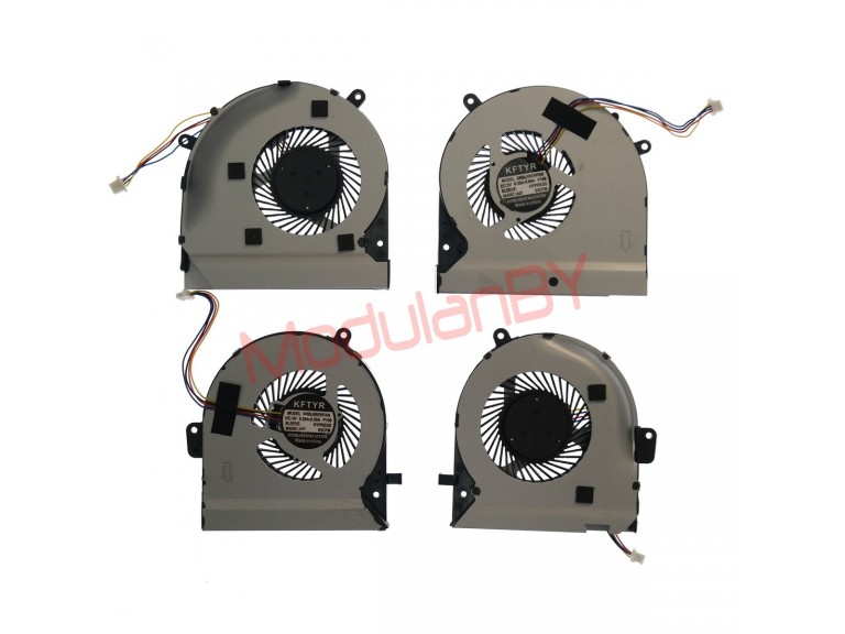 Комплект вентиляторов для Asus GL502 L+R тонкий COPY
