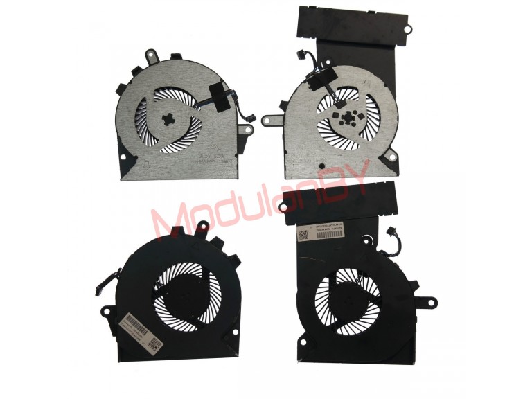 Комплект вентиляторов для HP  15-CE CPU+GPU L+R ORG