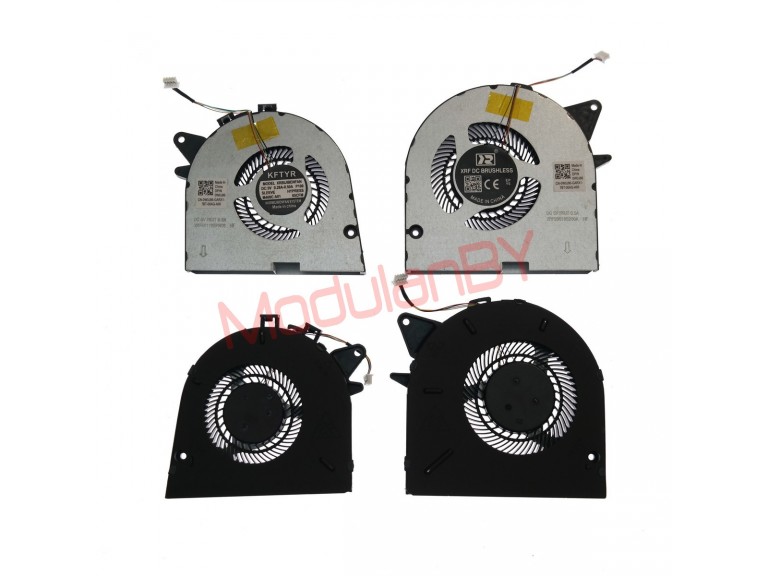 Комплект вентиляторов для Lenovo Legion Y7000P Y545P Y540P 2018 L+R с крышкой COPY
