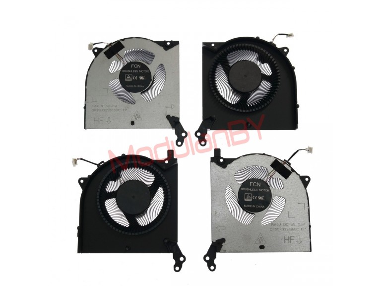 Комплект вентиляторов для Lenovo Legion R7000 Y7000P 2020 Y550-15 5V L+R ORG