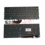Клавиатура для Dell 9550 черная, без рамки, без трэкпоинта, с подсветкой