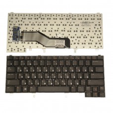 Клавиатура для Dell Latitude E6440 черная, normal, без трэкпоинта, без подсветки