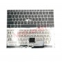 Клавиатура для HP 2170p черная кнопка, серебристая рамка, с трэкпоинтом