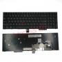 Клавиатура для Lenovo ThinkPad E570 черная, в рамке, с трэкпоинтом, без подсветки