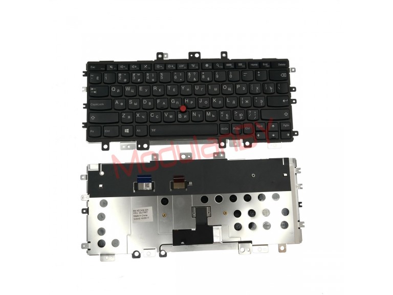Клавиатура для  Lenovo Thinkpad Helix 2nd 20CG 20CH с трэкпоинтом, с подсветкой