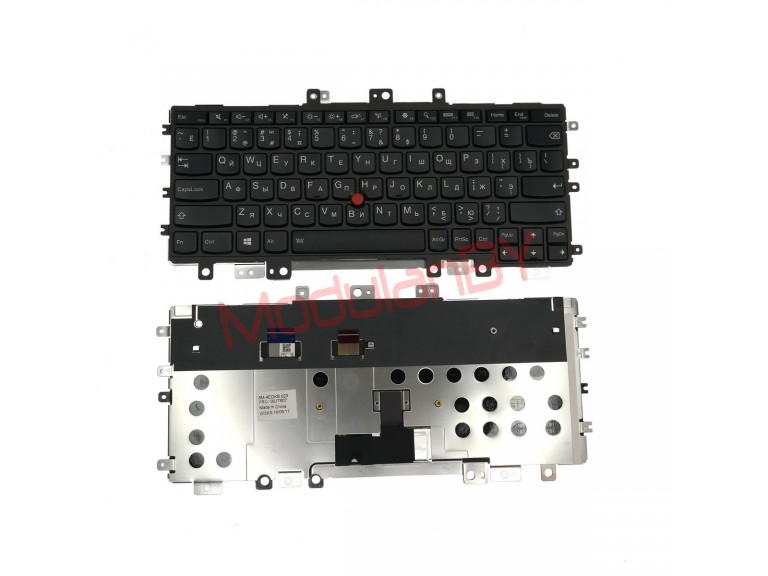 Клавиатура для  Lenovo Thinkpad Helix 2nd 20CG 20CH с трэкпоинтом, с подсветкой