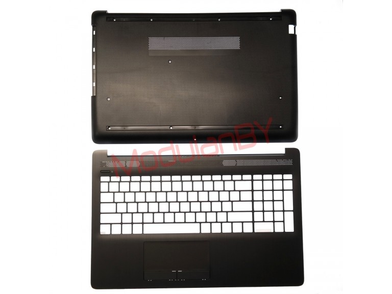 HP 250 G7 основание ноутбука палмрест+корыто (C+D)