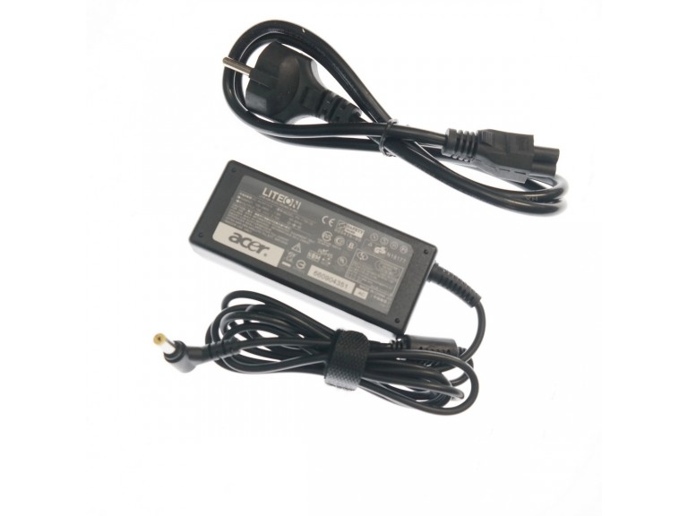 Блок питания для ноутбука Acer 19V 2,15A 5,5x1,7  40W под оригинал силовой кабель в комплекте