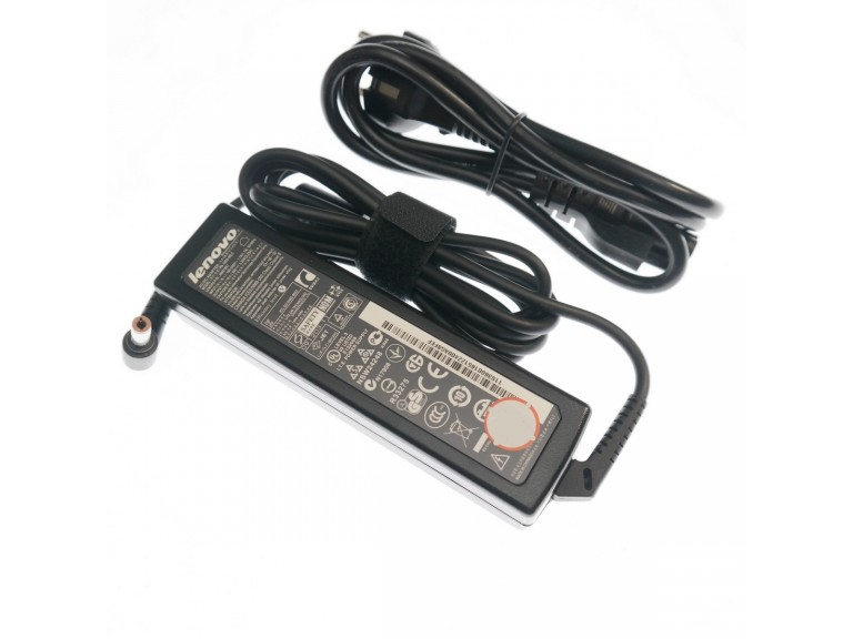 Блок питания для ноутбука Lenovo 20V 3,25A 5,5x2,5 65W под оригинал силовой кабель в комплекте