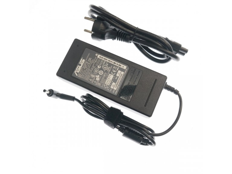 Блок питания для ноутбука Asus  19V 4,74A 4,0x1,35 90W под оригинал силовой кабель в комплекте