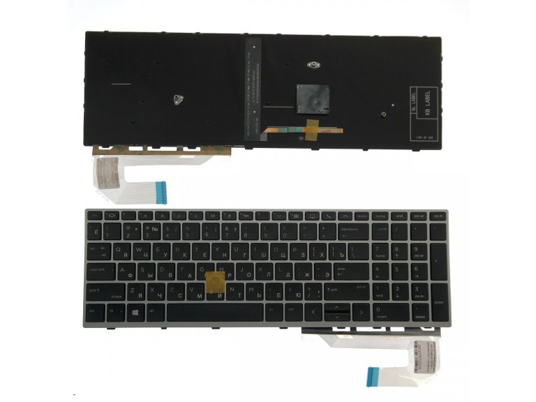 Клавиатура для HP EliteBook 850G5 с трэкпоинтом с подсветкой